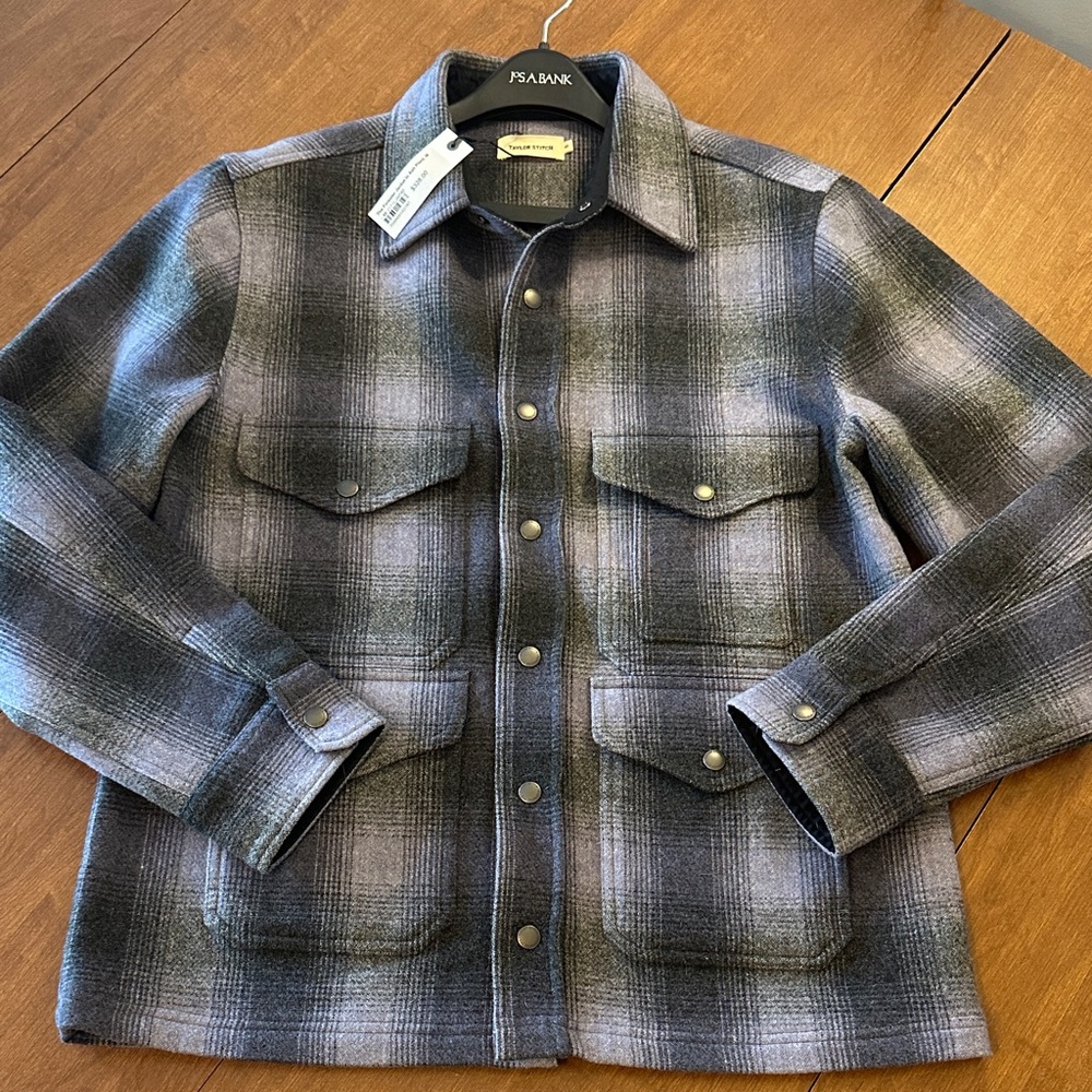 Taylor stitch wool jacket M NWT